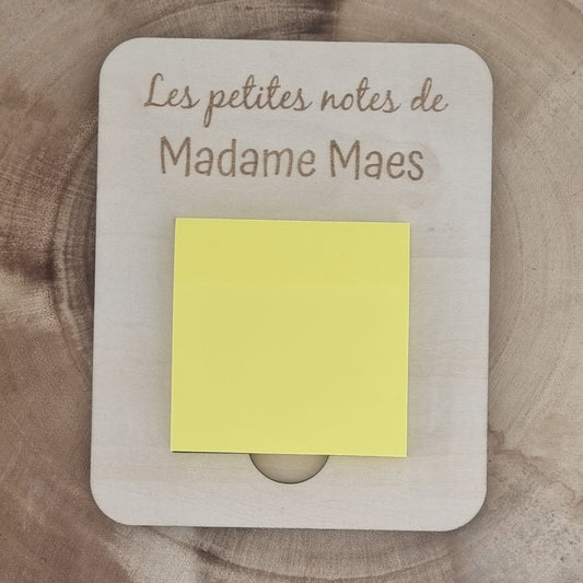 Support pour bloc note