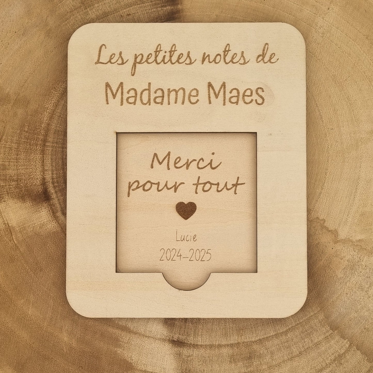 Support pour bloc note